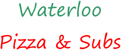 Waterloo Pizza & Subs Logo