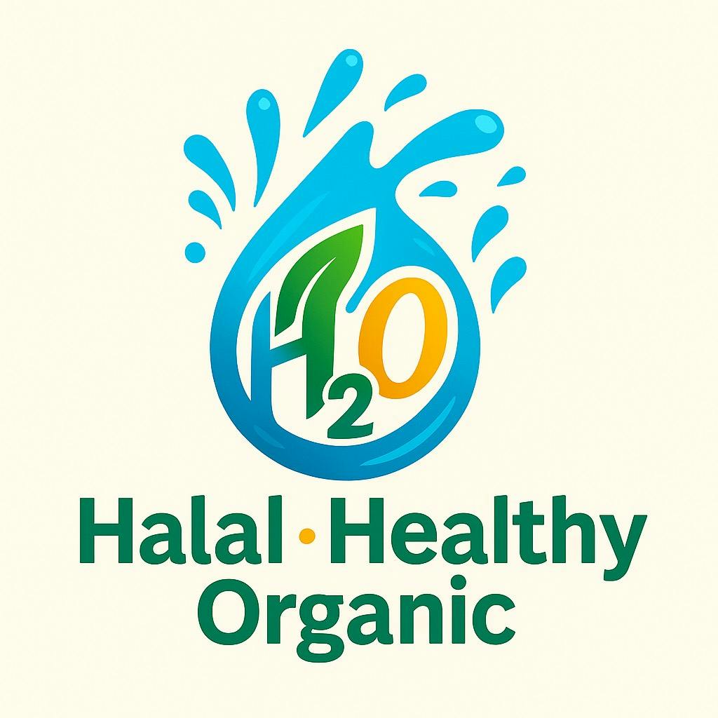 H2O Halal Healthy Organic Logo