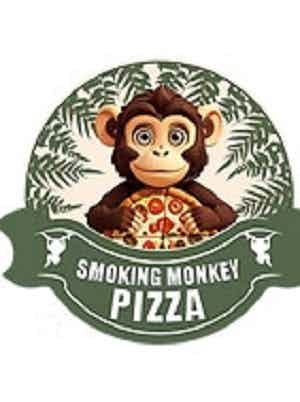Smoking Monkey Pizza logo