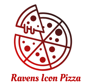 Ravens Icon Pizza logo