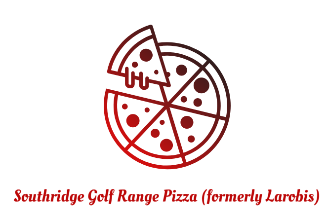 Southridge Golf Range Pizza (formerly Larobis) logo