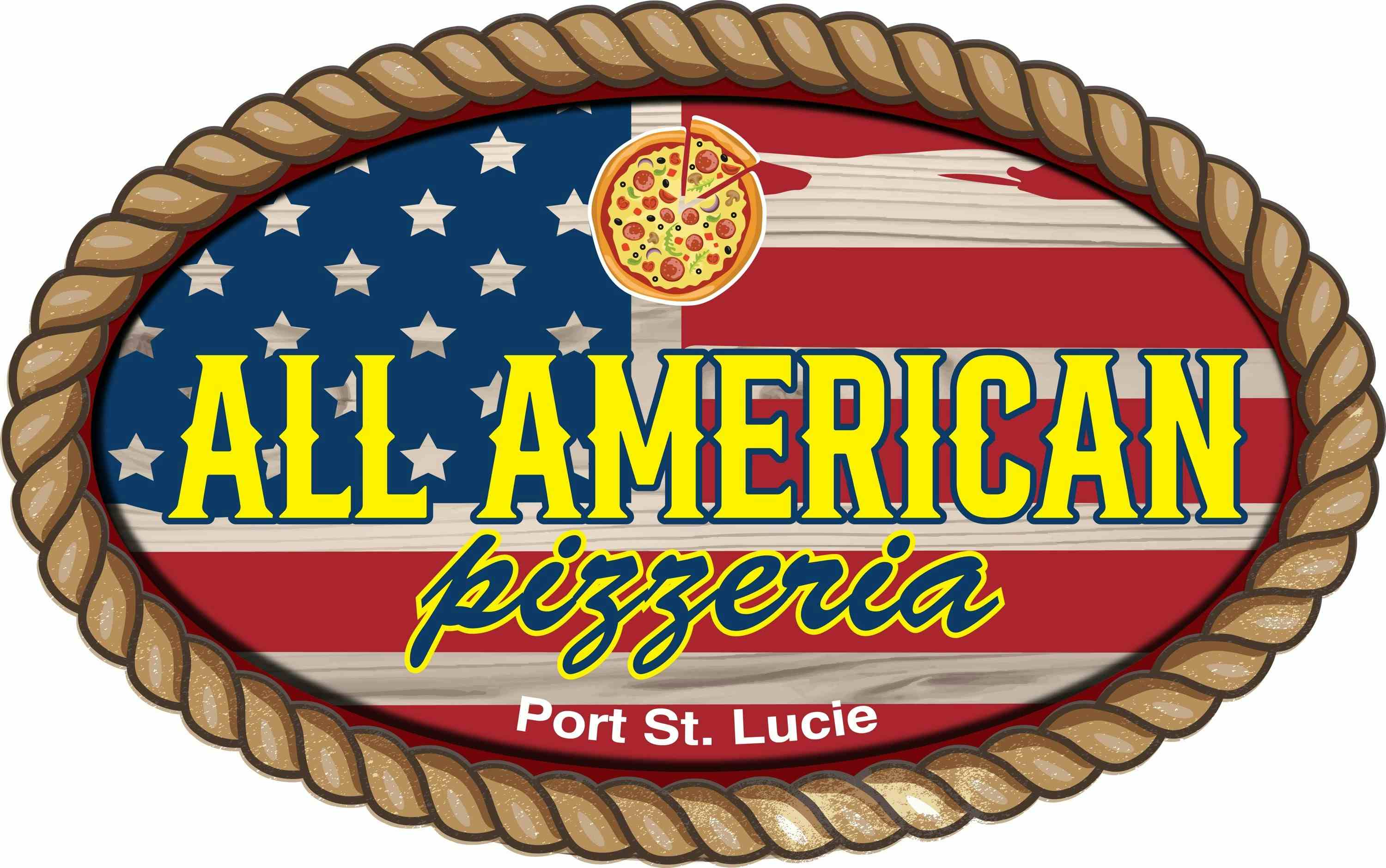All American Pizzeria logo