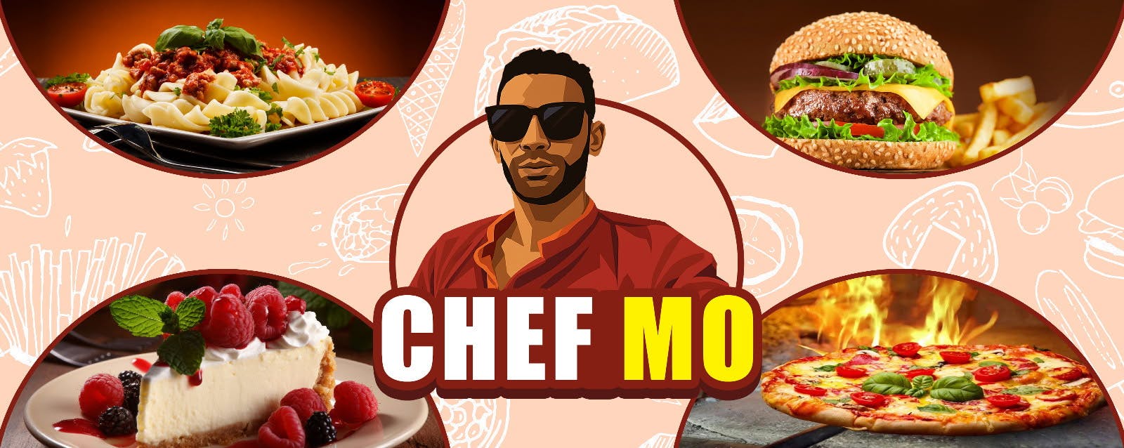 Pizza and Grill - Chef Mo Logo