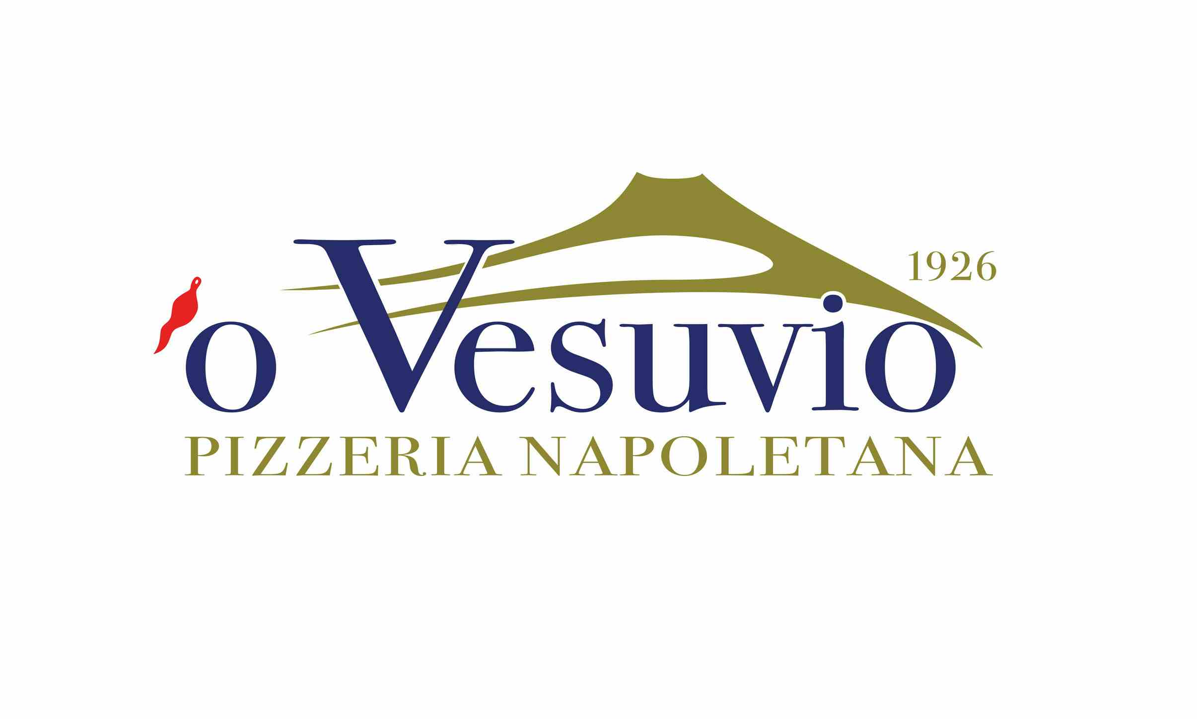 O' Vesuvio 1926 Pizzeria Napoletana logo