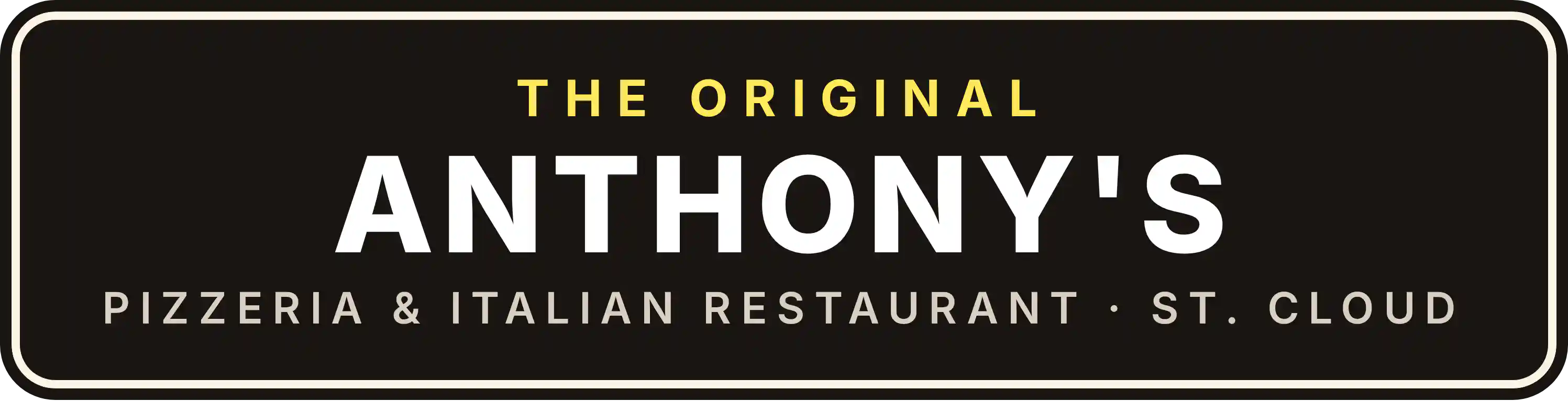 Anthony's Pizza St. Cloud logo