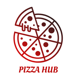 PIZZA HUB logo