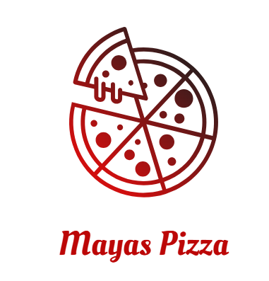 Mayas Pizza logo