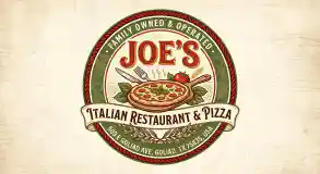 Joe's Italian Restaurant & Pizza logo