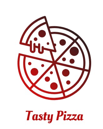 Tasty Pizza Logo