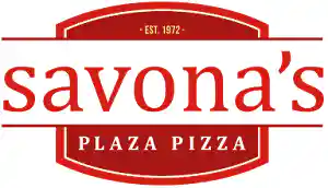 Savona's Plaza Pizza logo