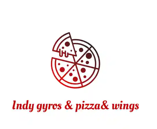 Indy gyros & pizza& wings logo