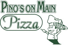 Pino's on Main Pizza Logo