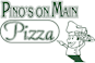 Pino's on Main Pizza logo