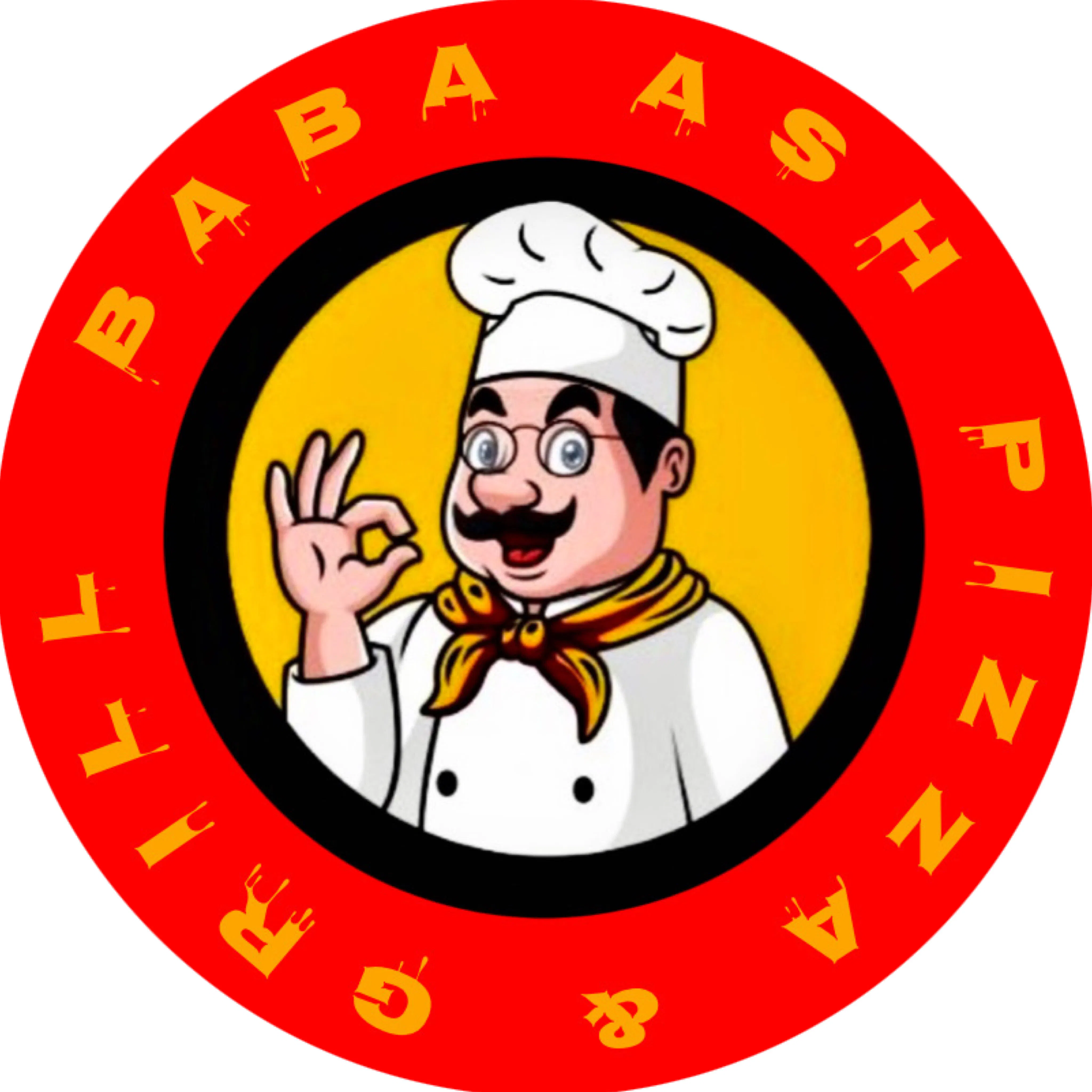 Baba Ash Pizza & Grill Logo