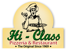 Hi-Class Pizza logo