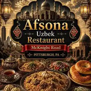 AFSONA Uzbek Restaurant logo