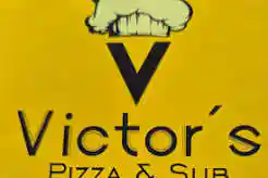 Victors pizza and sub logo