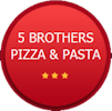 5 Brothers Pizza & Pasta logo