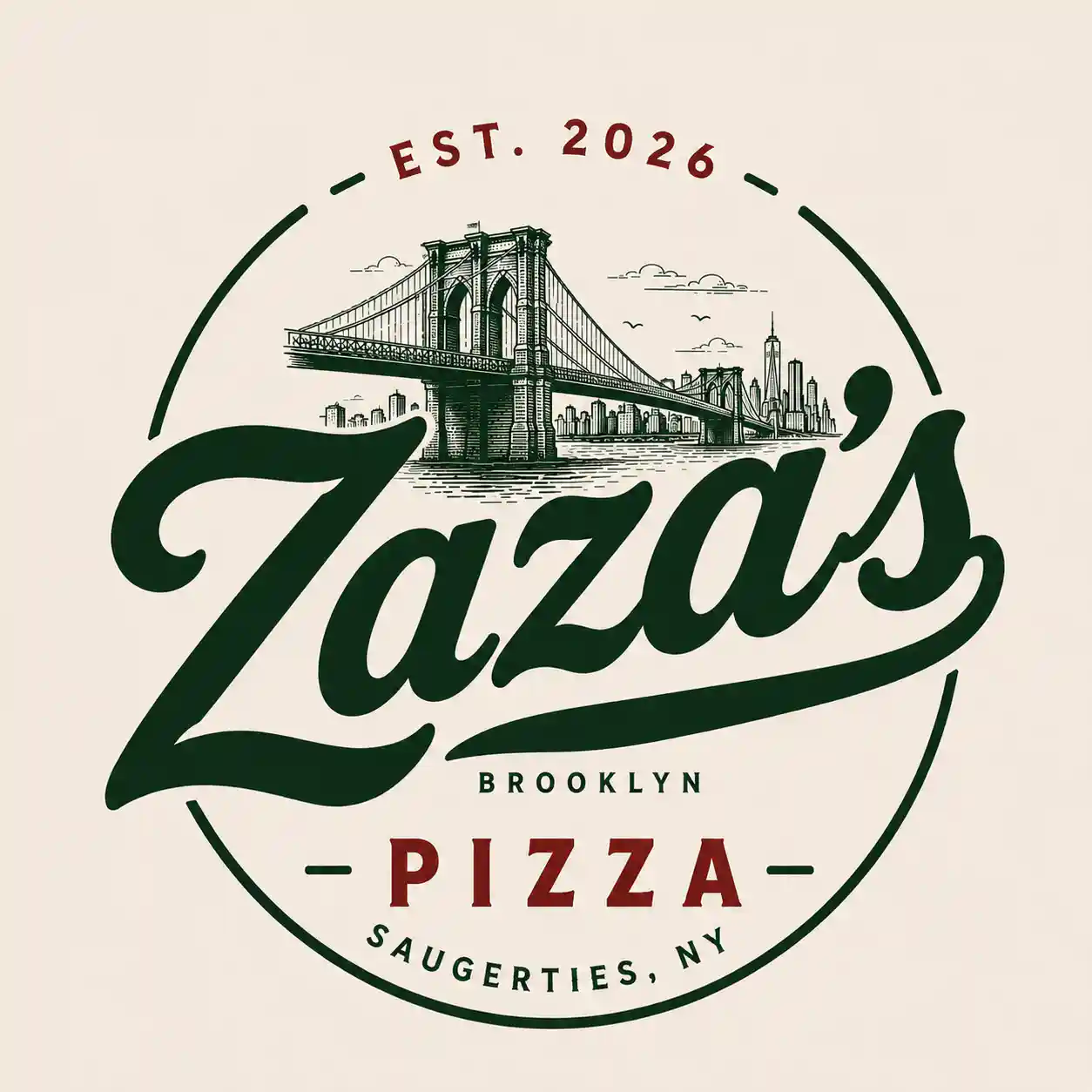 Zaza's Brooklyn Pizza logo