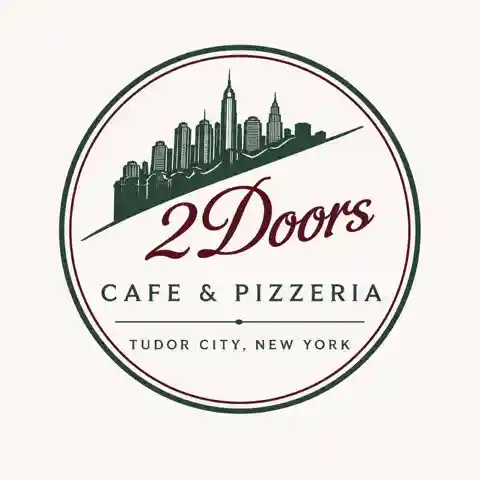 2 Doors Cafe & Pizzeria logo