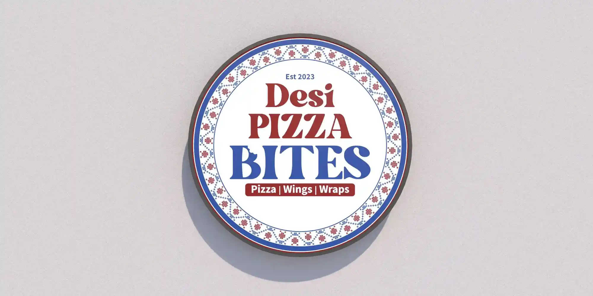 Desi Pizza Bites logo