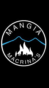 Mangia Macrina's Wood Fired Pizza Logo