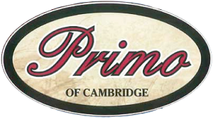 Primo Pizza of Cambridge & Roast Beef logo