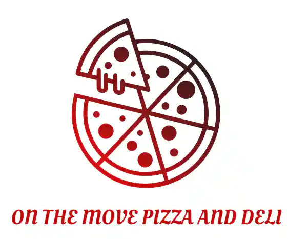 ON THE MOVE PIZZA AND DELI logo