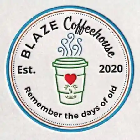 Blaze Coffeehouse MOODY AFB logo