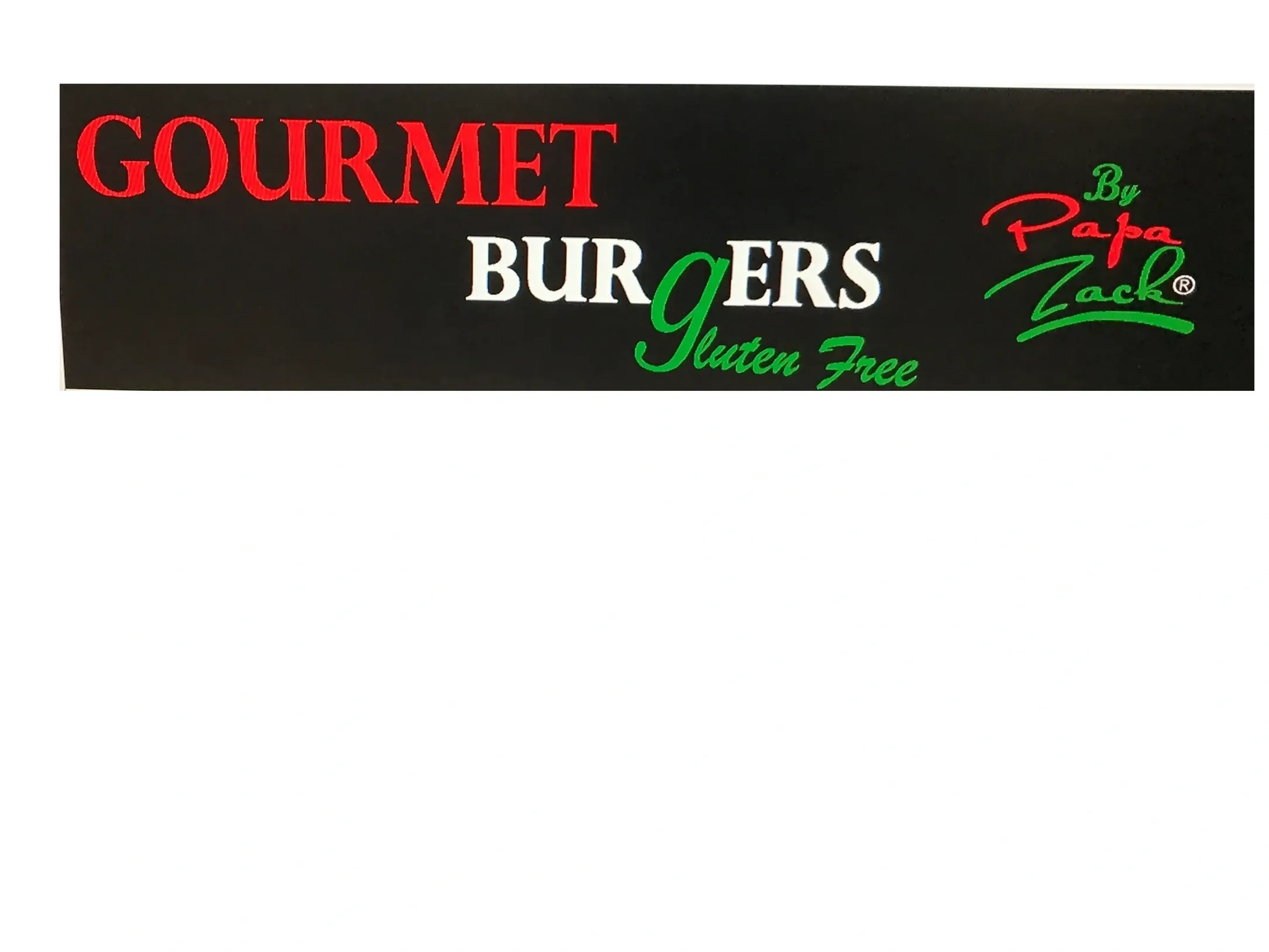 Gourmet Burgers by Papa Zack