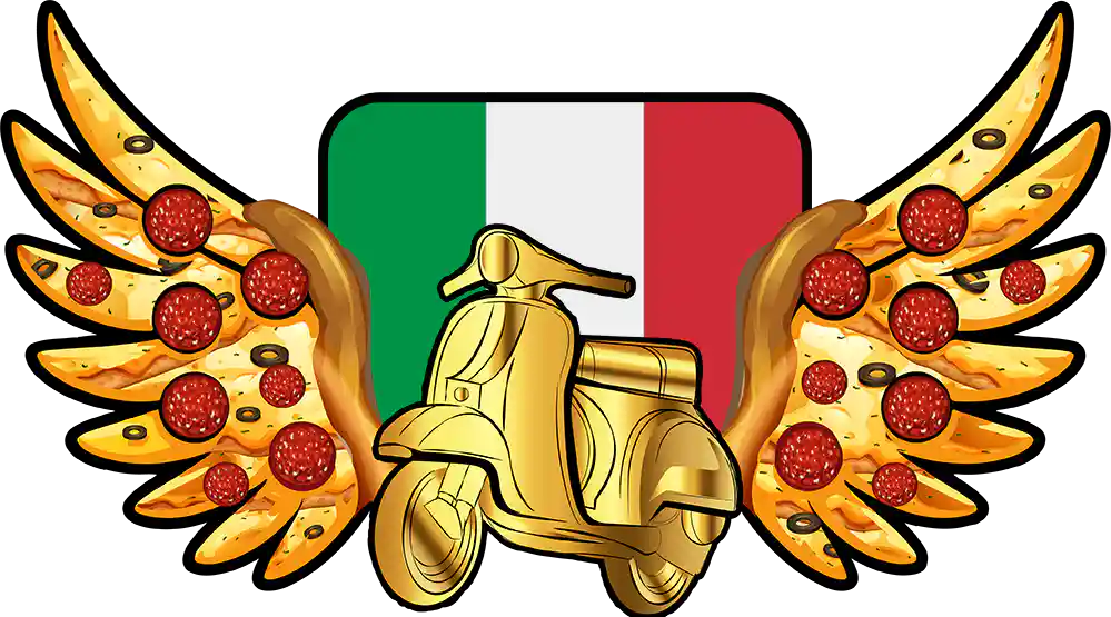 Say Cheese Pizza Cafe logo