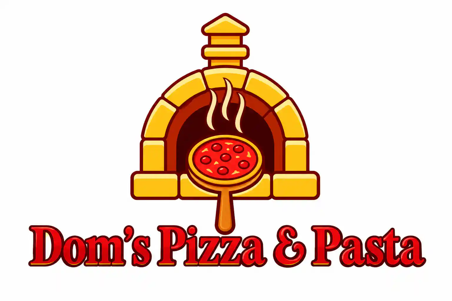 Dom's Pizza logo