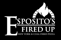 Esposito's Fired Up logo
