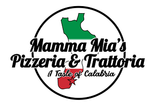 Mamma Mia's Pizza logo