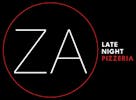 ZA Late Night Pizza logo
