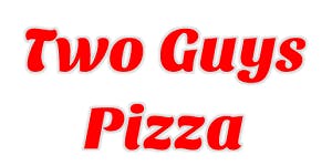 Two Guys Pizza Logo