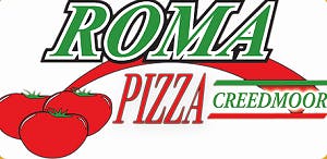 Roma Pizza Creedmoor Logo