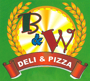B&W Deli and Pizzeria logo
