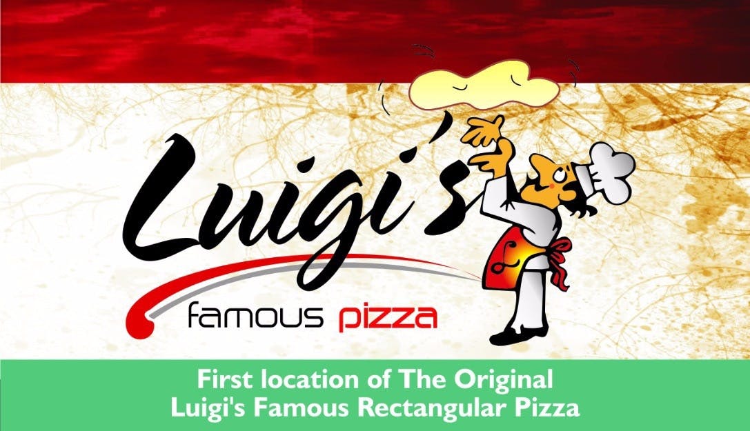 Luigi's Famous Pizza Logo