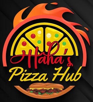 Haha's Pizza Hub Logo
