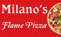 Milano's Kosher Flame Pizza & Pasta Logo