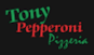 Tony Pepperoni Pizzeria logo