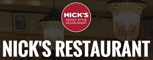 Nick's Restaurant & Pizzeria Logo