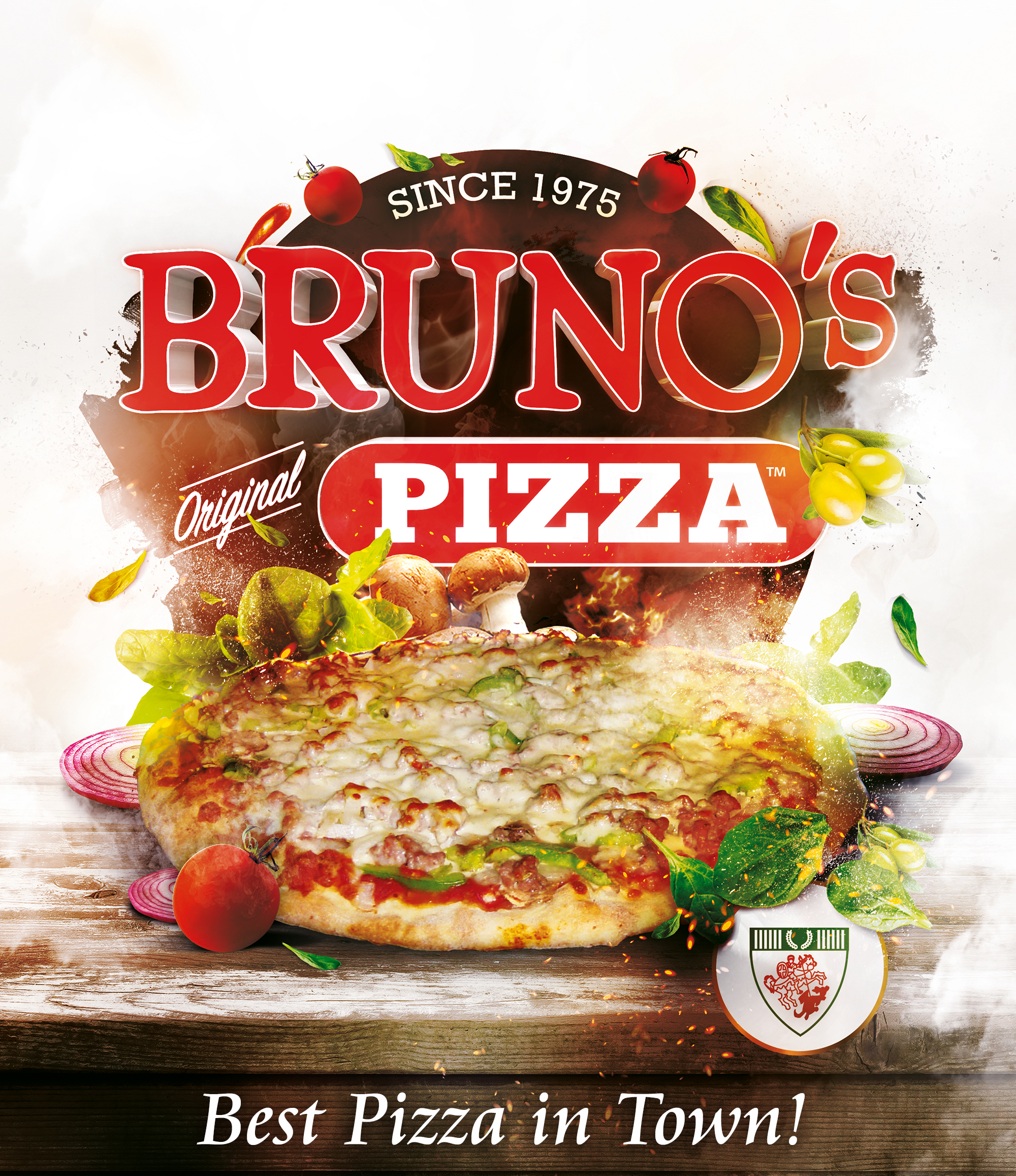 Bruno's Pizza logo