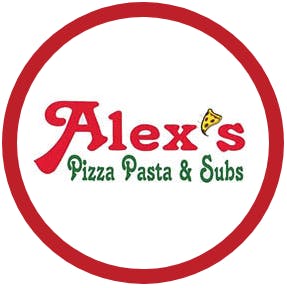 Alex's Pizza Pasta Subs Granbury Logo