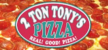 2 Ton Tony's Pizza logo