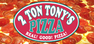 2 Ton Tony's Pizza logo
