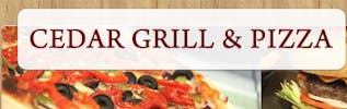 Cedar Grill & Pizza  logo