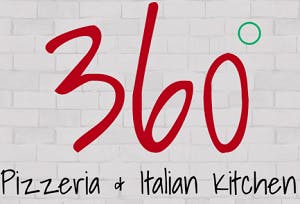 360 Pizzeria Italian & Mediterranean Kitchen Logo