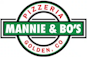 Mannie & Bo's Pizzeria logo